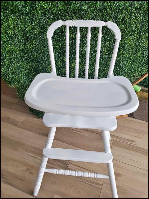 vintage wooden high chair for sale